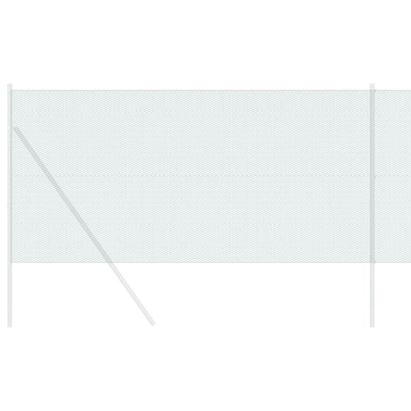 Hexagonstängsel Grön 1 x 10 m PVC