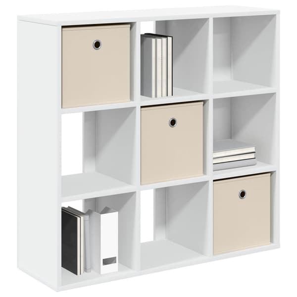 Sideboard med låda Vit 88,5 x 29 x 84,5 cm