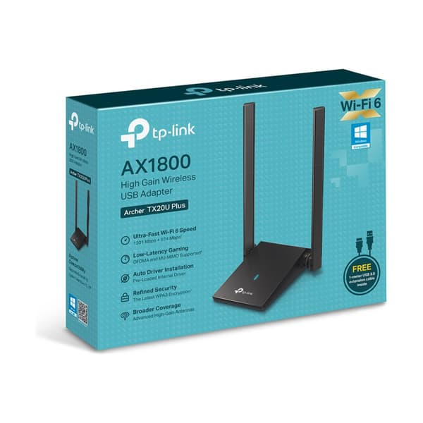 TP-Link Archer TX20U plus V1 - nätverksadapter - USB 3.0