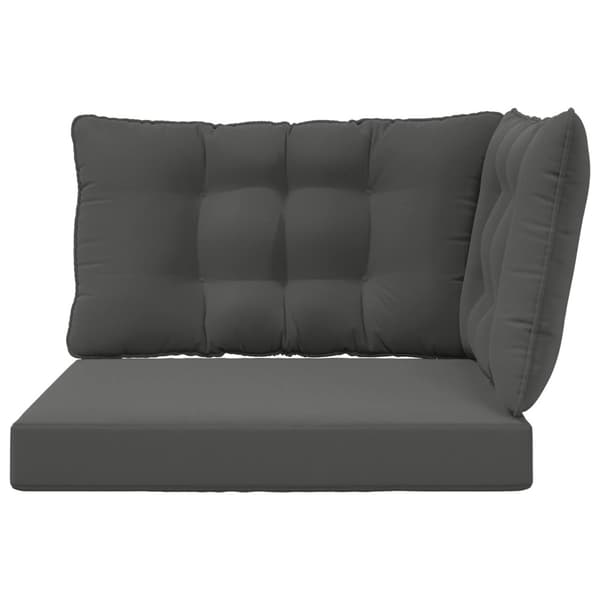 Utomhus Soffa Kudde 3 pcs Antracit Polyester