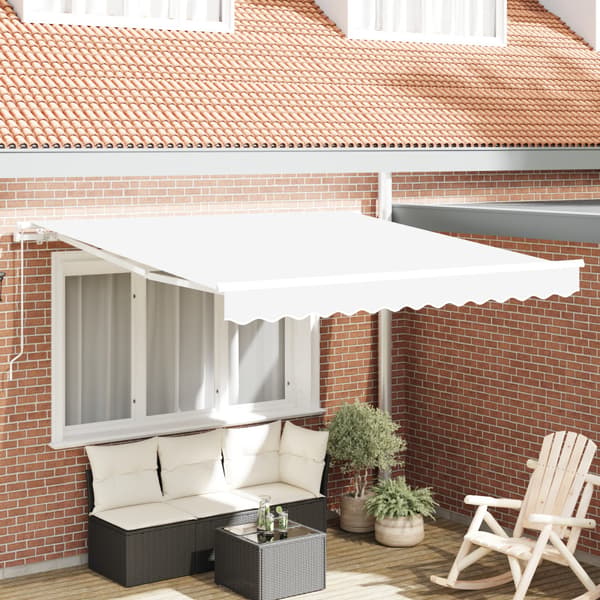Markis Vit 300 x 250 x 165 cm Polyester