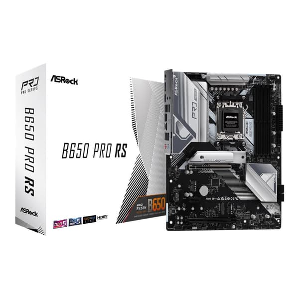 ASRock B650 Pro RS - moderkort - ATX - Socket AM5 - AMD B650