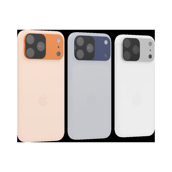 SmallRig 6065 Square UV Filter Kit for iPhone 17 Pro (Silver)
