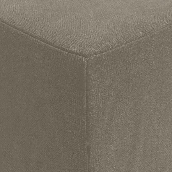 Fällbar Soffbed 75 x 67 x 45 cm Ljusgrå