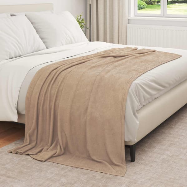 Filtar 6 pcs Kamel 210 x 140 cm Fleece