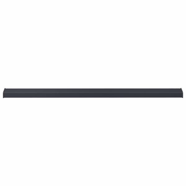 Fönsterbräda Anthracit med träådring 140 x 10 x 4,5 cm PVC