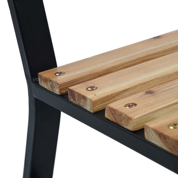 Trädgårdsbänk 120 cm trä