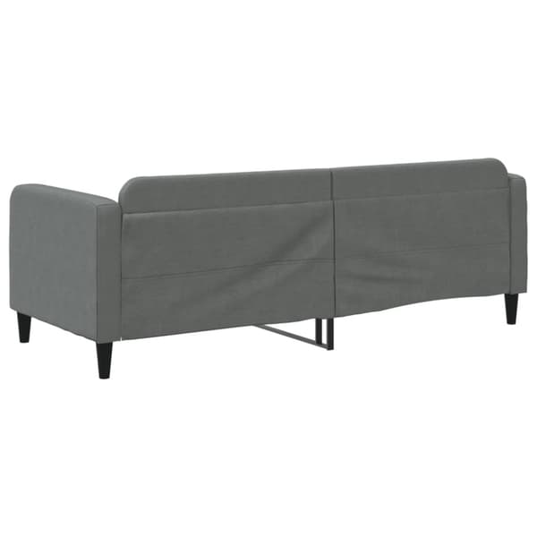 Dagbädd mörkgrå 80x200 cm tyg