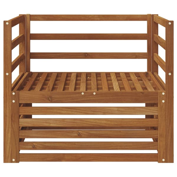 2 Stycke Sofa med armstöd Naturfärg