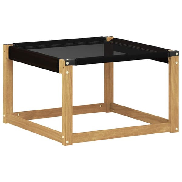 Utomhussoffset med kudde 6 pcs Vit och svart