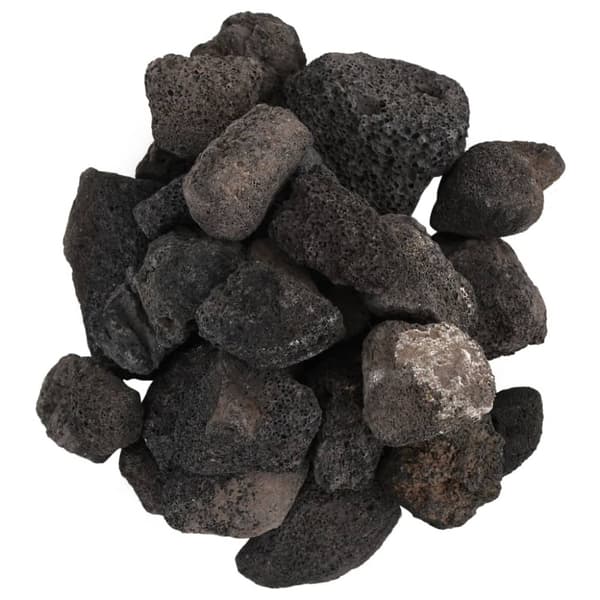 Lavastenar 10 kg svart 5-8 cm