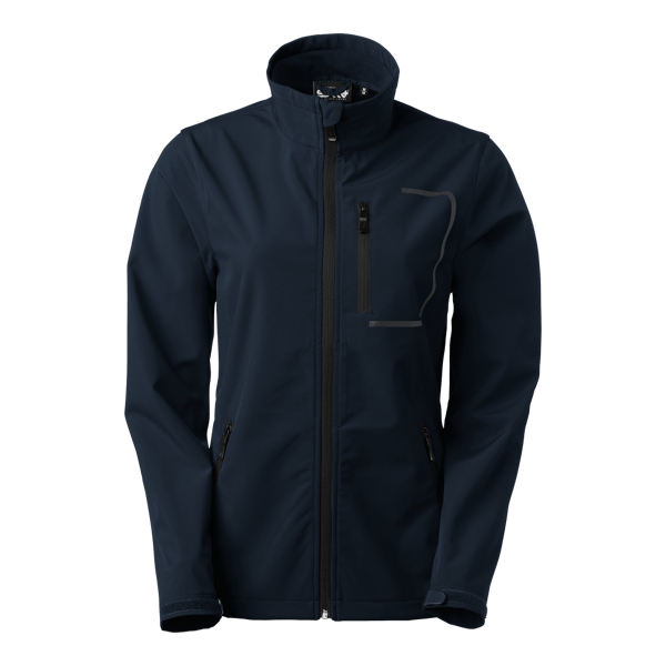 Victoria Softshell w Navy Female