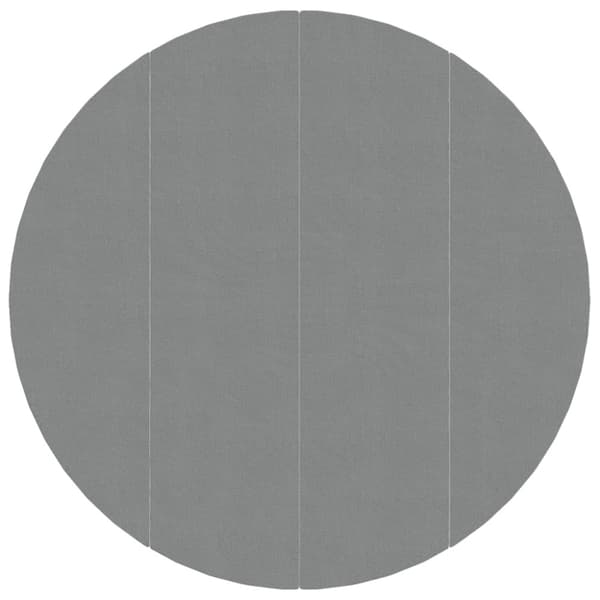 Bottenmatta ljusgrå Ø428 cm polyester geotextil