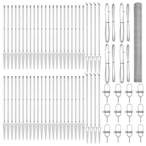 Stängselstolpe Silver
