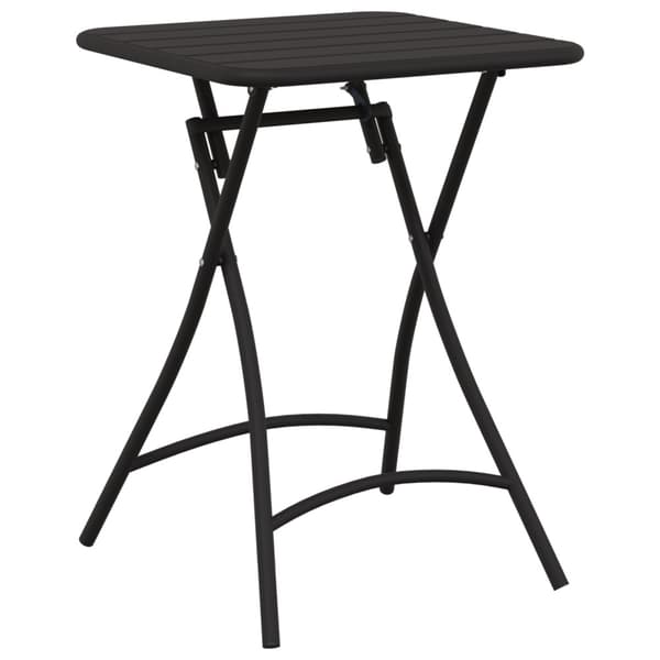 Bistroset 3 pcs Antracit Stål