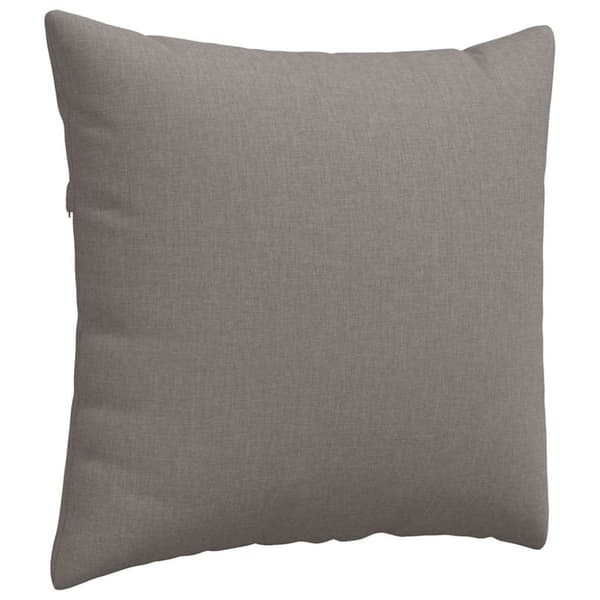 Sofakuddar 2 pcs Taupe 50 x 50 cm tyg