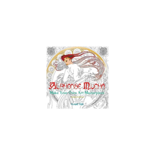 Alphonse Mucha (Art Colouring Book) (pocket, eng)