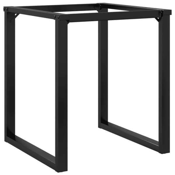 Bordsben för matbord O-ram 60x60x73 cm stål
