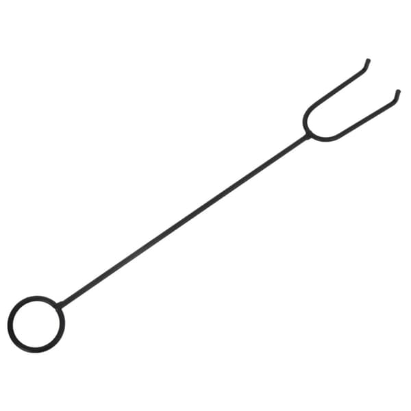 Eldstad med eldgaffel 50 cm XXL stål