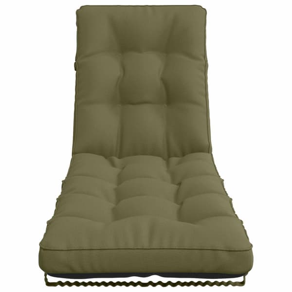 Solstol Kudde VIANEN 100% Polyester Olivgrön 200 x 55 x 8 cm