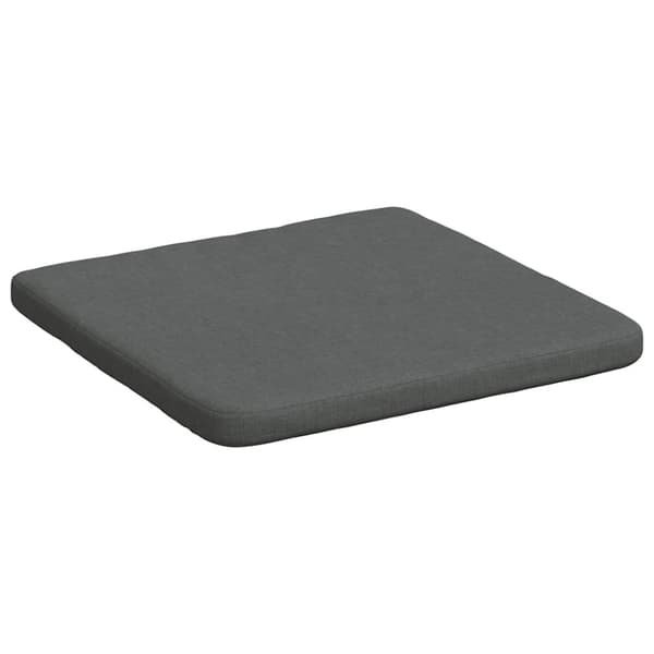 Sittkuddar 4 pcs Mörkgrå 40 x 40 x 3 cm tyg