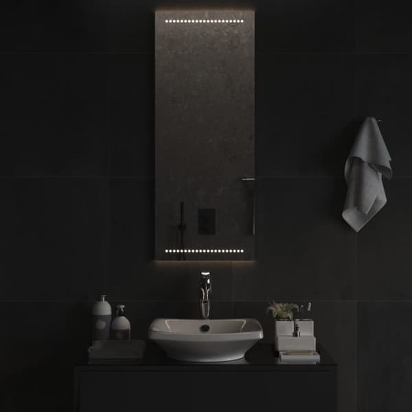 Badrumsspegel LED 40x100 cm