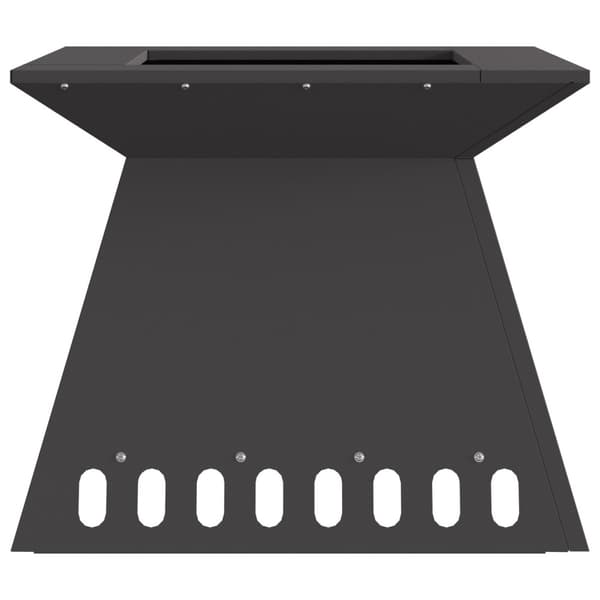 Eldstad Svart 48 x 48 x 40 cm Stål