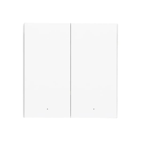 Aqara Wireless Remote Switch H1 - omkopplare - dubbel vippbrytare - 802.15.4, ZigBee 3.0