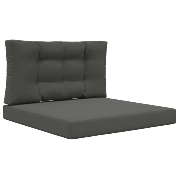 Utomhus Soffa Kudde 2 pcs Antracit Polyester