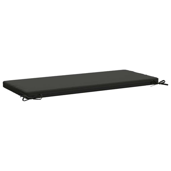 Bänk kudde SOEST 100% Polyester Antracit 110 x 50 x 5 cm