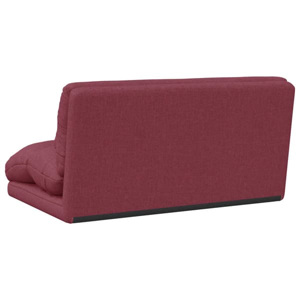 Golvstol Vinröd 110 x 82 x 55 cm tyg