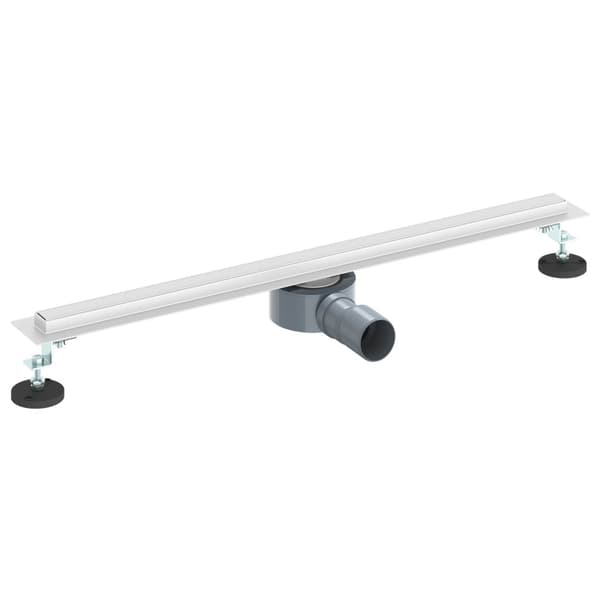 360° Duschavlopp med smal modell Silver 70 cm