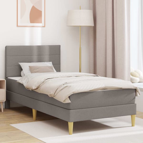 Sängram 100 x 200 cm Taupe