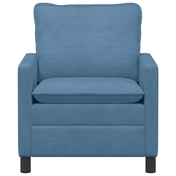 Soffa Blå 76 x 81 x 87,5 cm Tyg
