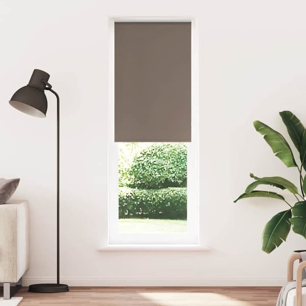 Mörkläggningsgardin kaffe 80x230 cm tyg bredd 75,7 cm polyester