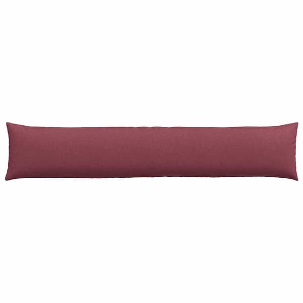 Sofakuddar 2 pcs Vinröd 200 x 40 cm tyg