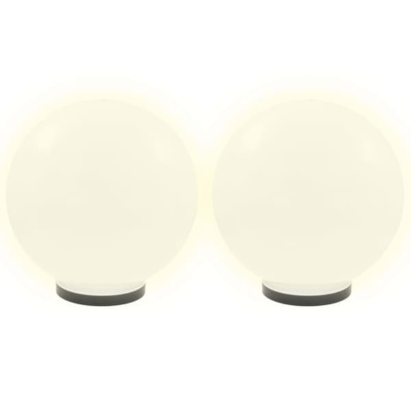 Globlampor 4 st LED sfäriska 40 cm PMMA