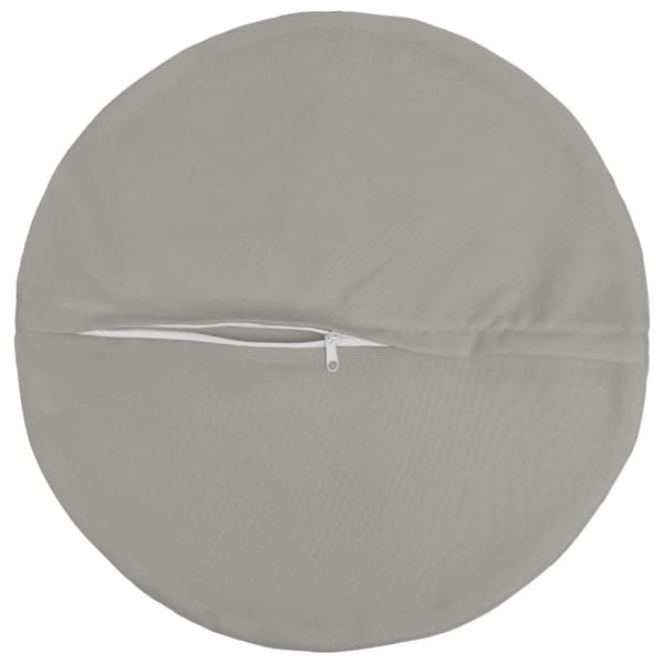 Kuddöverdrag 2 st HEERLEN Grå Ø 50 cm Polyester