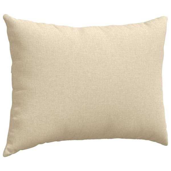 Sofakuddar 2 pcs Kräm 70 x 50 cm tyg