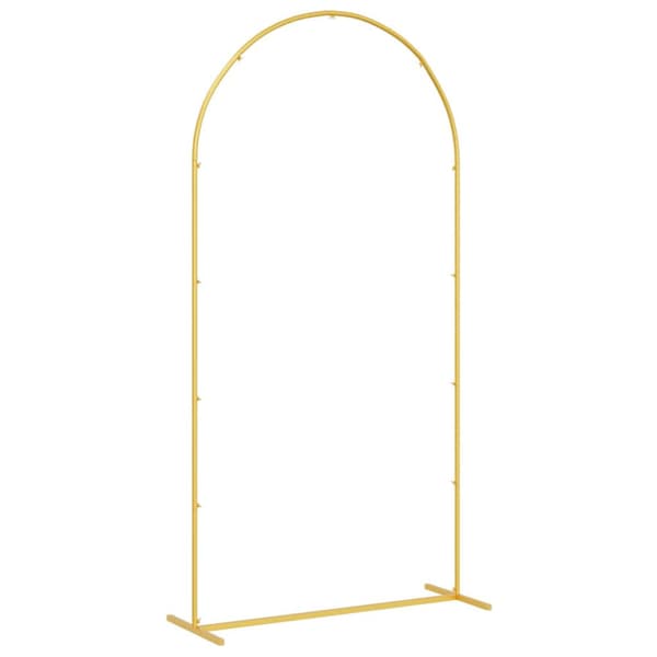 Bröllopsbåge Guld 100 x 39 x 200 cm Stål