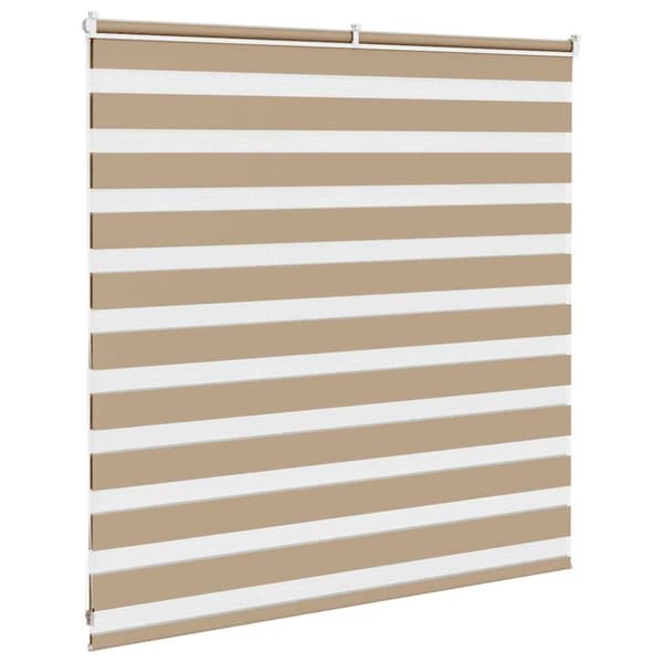 Rullgardin zebra 140x100 cm tyg bredd 135,9 cm polyester