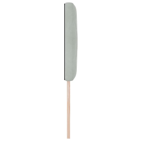 Huvudgavel Ljusgrå 80 cm Sammet