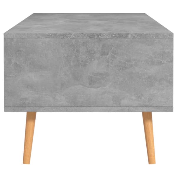 Soffbord grå 100x49,5x43 cm konstruerat trä