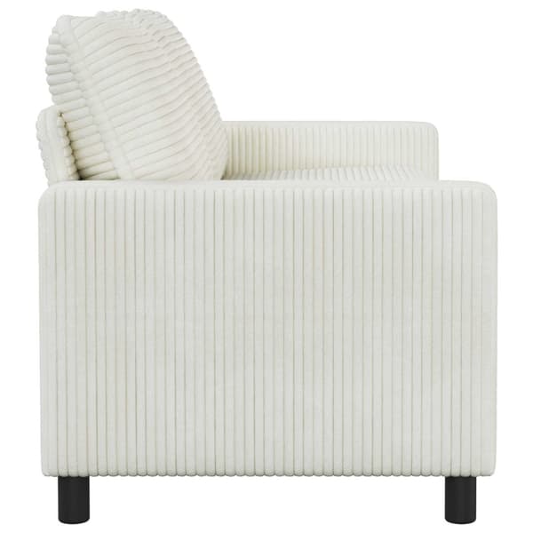 Soffa Gräddvit 156 x 81 x 87,5 cm Polyester