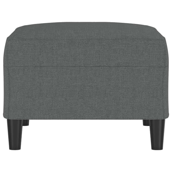 Fotpall mörkgrå 70x55x41 cm tyg