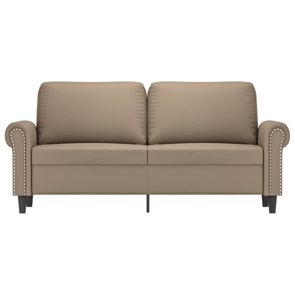 2-sitssoffa cappuccino 140 cm konstläder