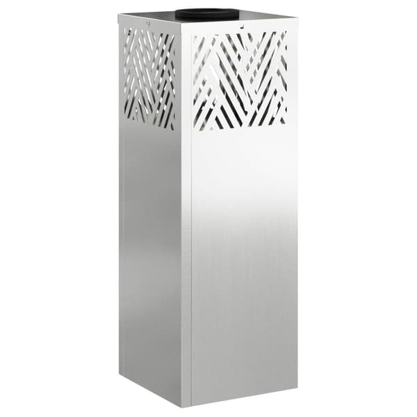 Solar LED Stig Ljus 2 pcs Silver Galvaniserad