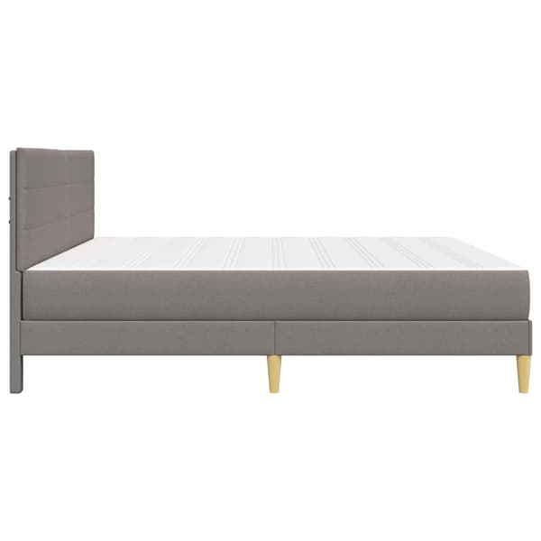 Sängram Taupe 180 x 200 cm Polyester