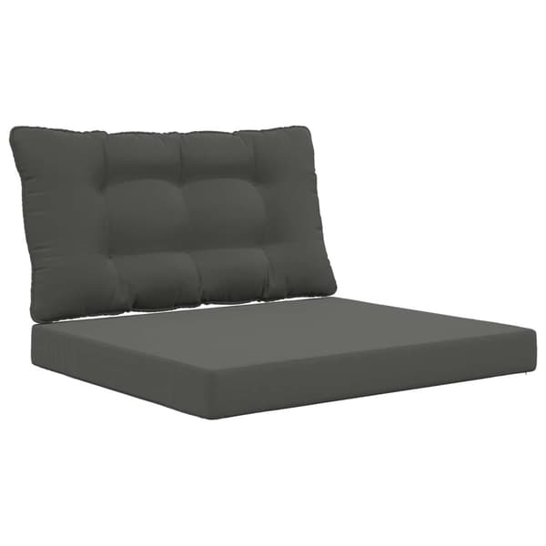 Utomhus Soffa Kudde 2 pcs Antracit Polyester