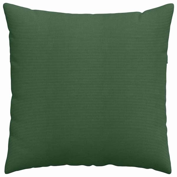 Sofakuddar 2 pcs Mörkgrön 60 x 60 cm Kordread tyg